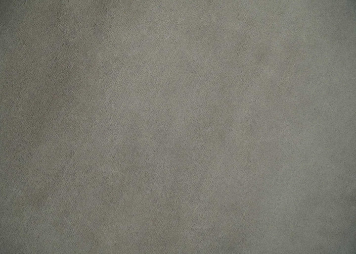 Modern Scandinavian 6x8 Silver and Brown Wool Hand Woven Area Rug | HL9 - The Rug Decor