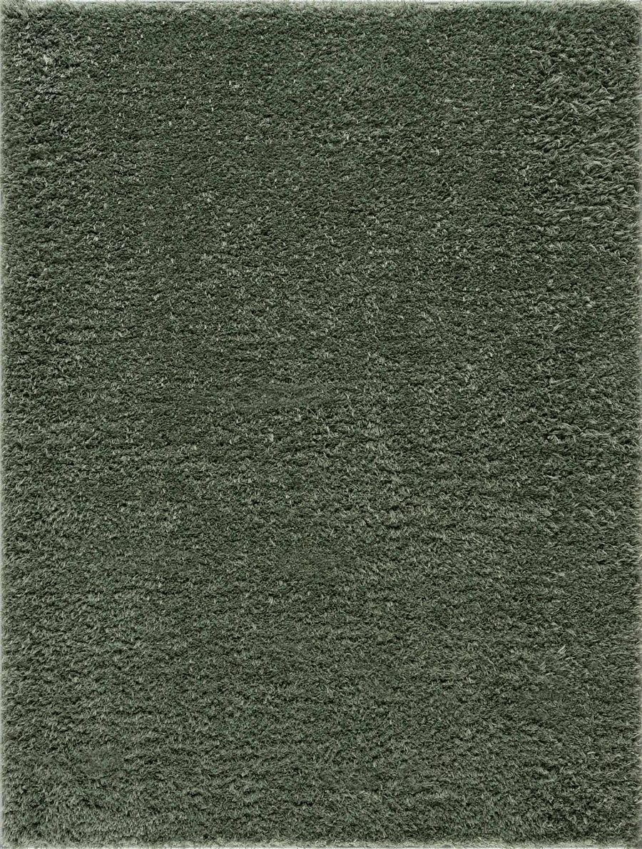 Modern Solid Dark Olive green Woven Plush area rug - The Rug Decor