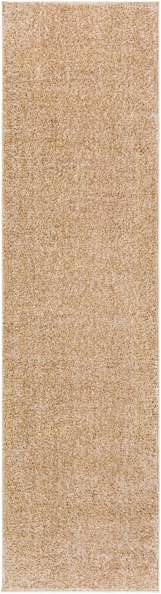 Modern Solid Design Brown High Pile Washable Area Rug - The Rug Decor