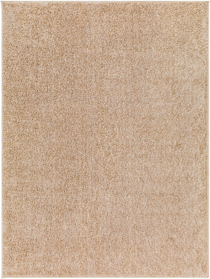 Modern Solid Design Brown High Pile Washable Area Rug - The Rug Decor