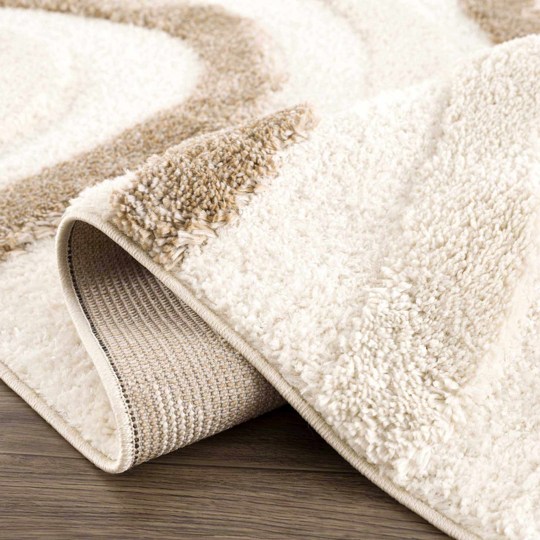 Brown Area Rug Texture Modern Texture Brown and Ivory Design Area Rug – The Rug Decor