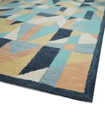Multi Size Hand Tufted Multicolor Quilt Pattern Modern Style Rug, Kids, Living Room and Bedroom Rug | TRDMA247 - The Rug Decor