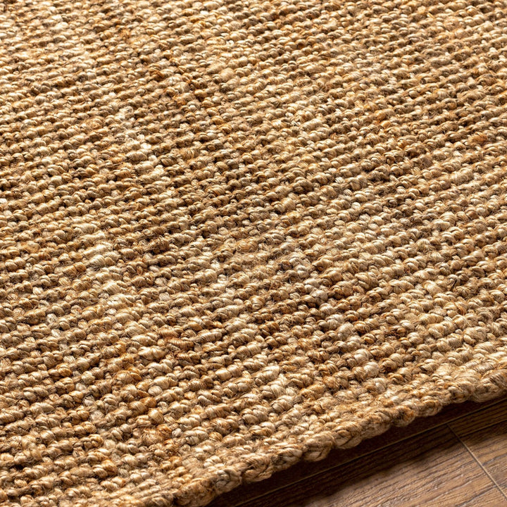 Natural Fiber Brown Hand Woven Natural Jute Rug - The Rug Decor