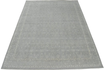 Ornamental Design Luxury Hand knotted Wool 8x10 Area Rug | AIN2 - The Rug Decor