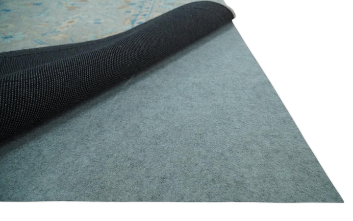 Premium Felted Cushion Anti Slip Rug Pad Custom Dimensions Wooden and Tile Floors - The Rug Decor