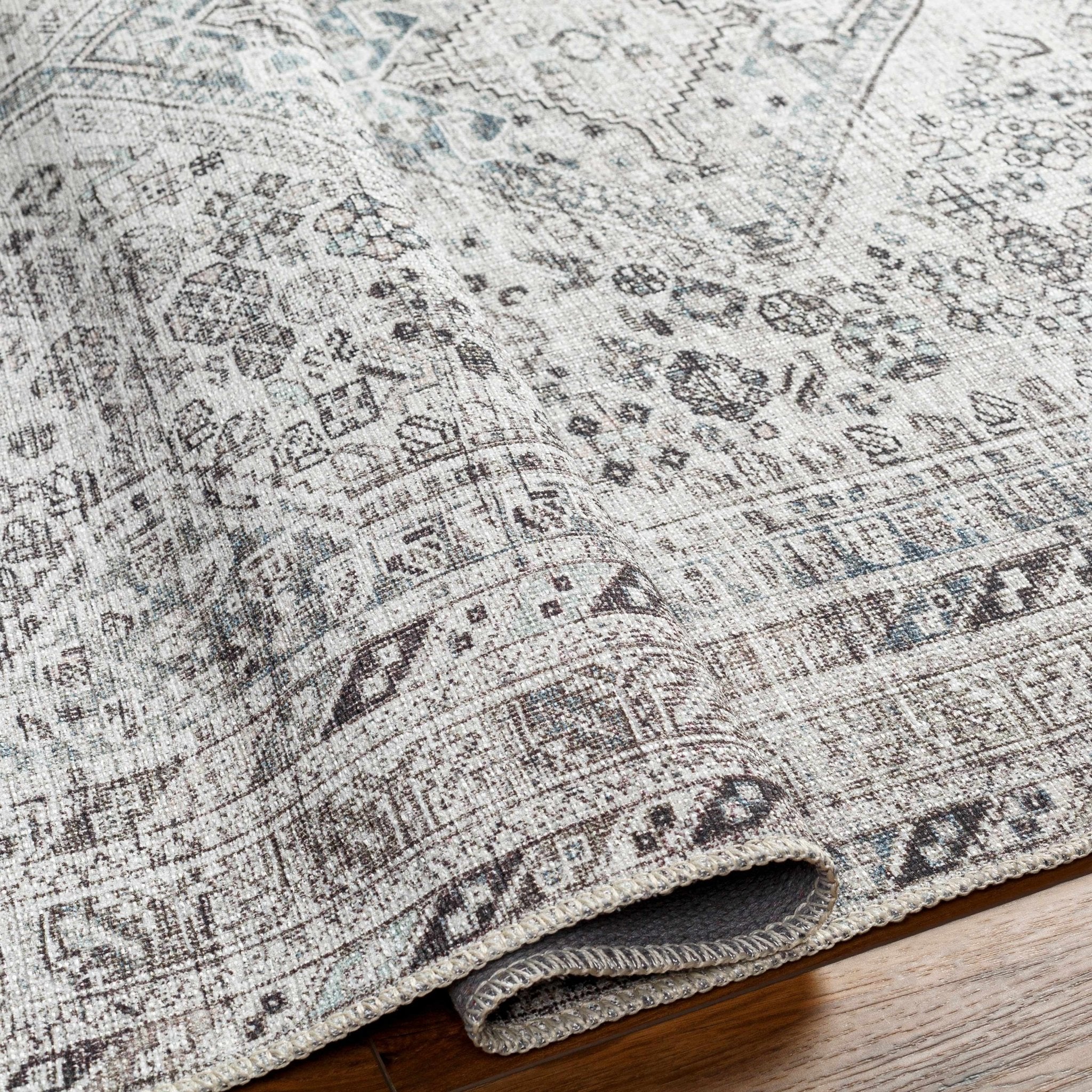 専用になりました　113×204 ViNTAGE TURKiSH RUG Vintage Turkish Rug, Brown and Cream , 7 x 4 ft