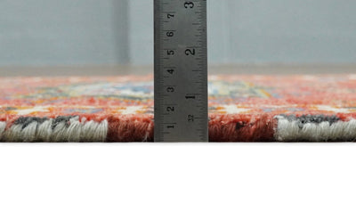 Small 2x3 Red Rust Wool Hand Knotted traditional Persian Persian Vintage Antique Southwestern Kazak | TRDCP18023 - The Rug Decor