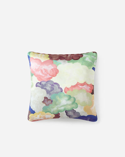 Soft and Cozy Jardin and Clouds Striped Sunset Soiree Throw Pillow - The Rug Decor