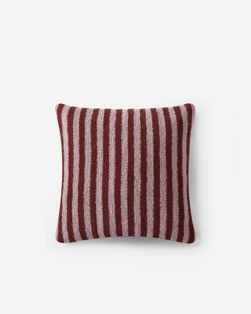 Soft and Cozy Jardin and Clouds Striped Sunset Soiree Throw Pillow - The Rug Decor