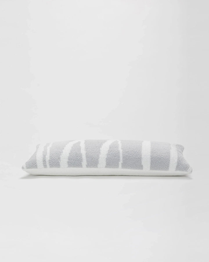 Soft and Cozy Stripes Pattern Woodland Lumbar Pillow - The Rug Decor