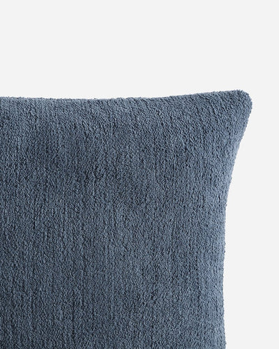 Soft and Stylish Solid Cloud Gray, Taupe, Midnight and Clear White Snug Lumbar Pillow - The Rug Decor