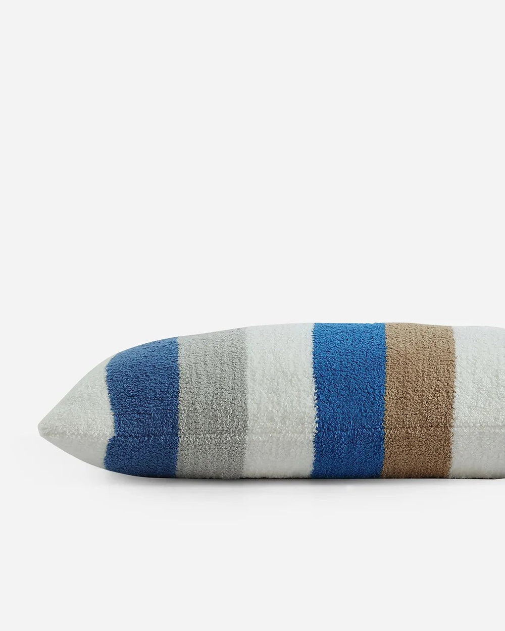 Soft Vibrant Colorful Stripes Pattern Oversized Lumbar Pillow - The Rug Decor