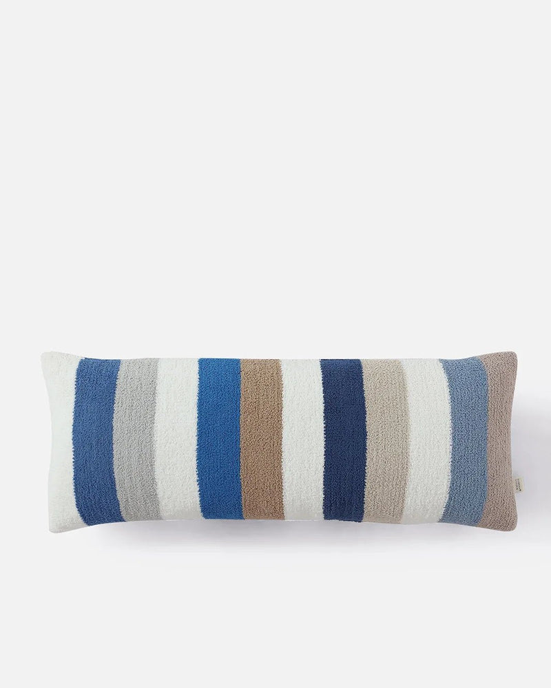Soft Vibrant Colorful Stripes Pattern Oversized Lumbar Pillow - The Rug Decor