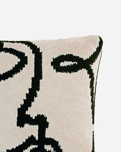 Soft, Warm, Beautiful And Cozy Face Print Throw Pillow - The Rug Decor