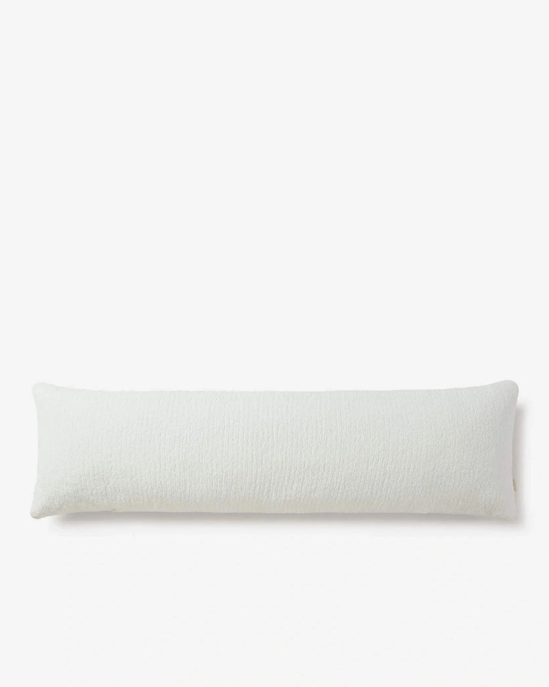 Solid Denim, Off White, Cloud Gray and Taupe Snug Body Pillow - The Rug Decor