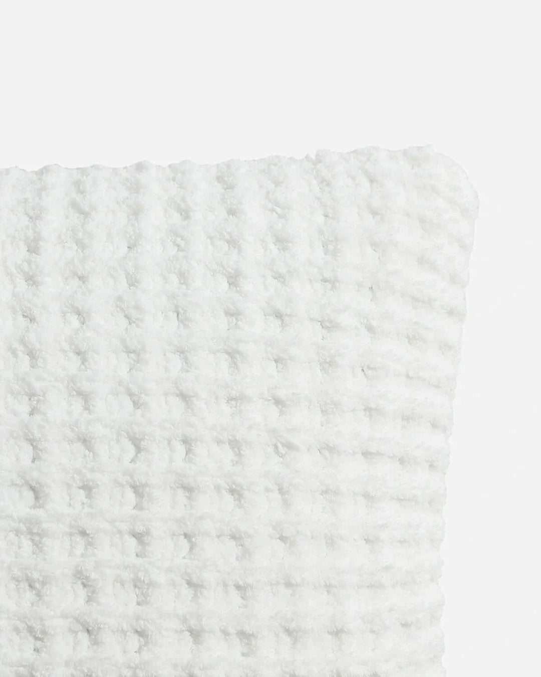 Solid Multi Color Crocheted Snug Waffle Throw Pillow - The Rug Decor