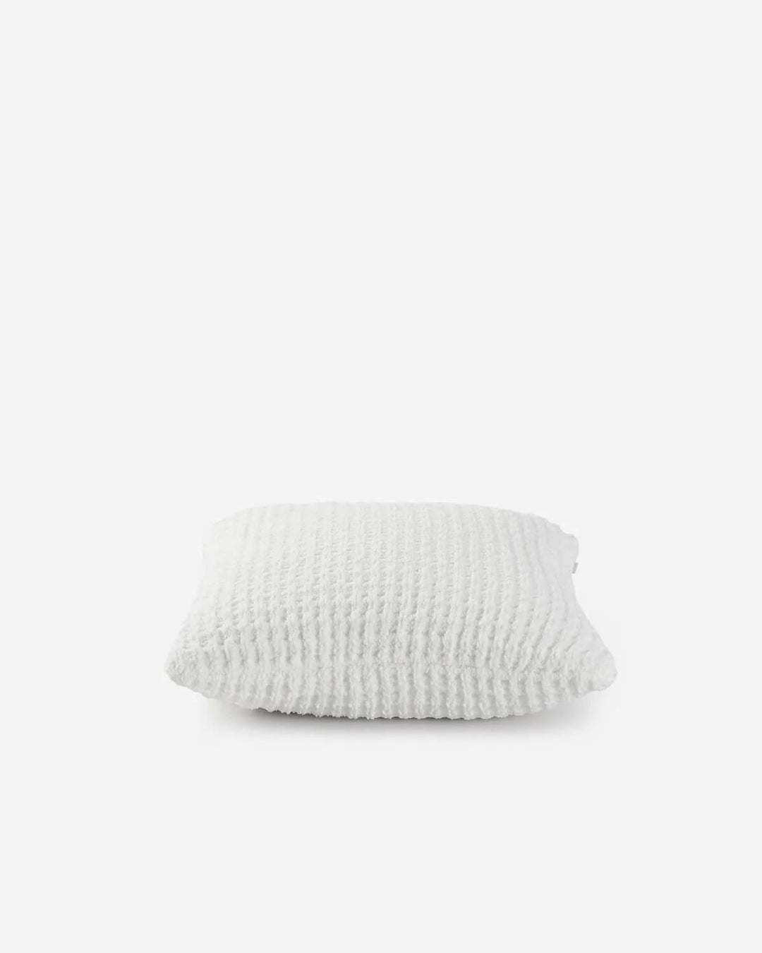Solid Multi Color Crocheted Snug Waffle Throw Pillow - The Rug Decor