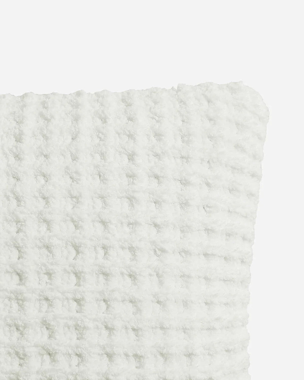 Solid Multi Color Crocheted Snug Waffle Throw Pillow - The Rug Decor