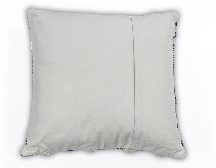 Square Outdoor and Indoor Safe Black and White Striped Pillow - The Rug Decor
