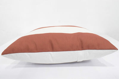 Squared Nautica Striped Designed Outdoor Safe Pillow - The Rug Decor