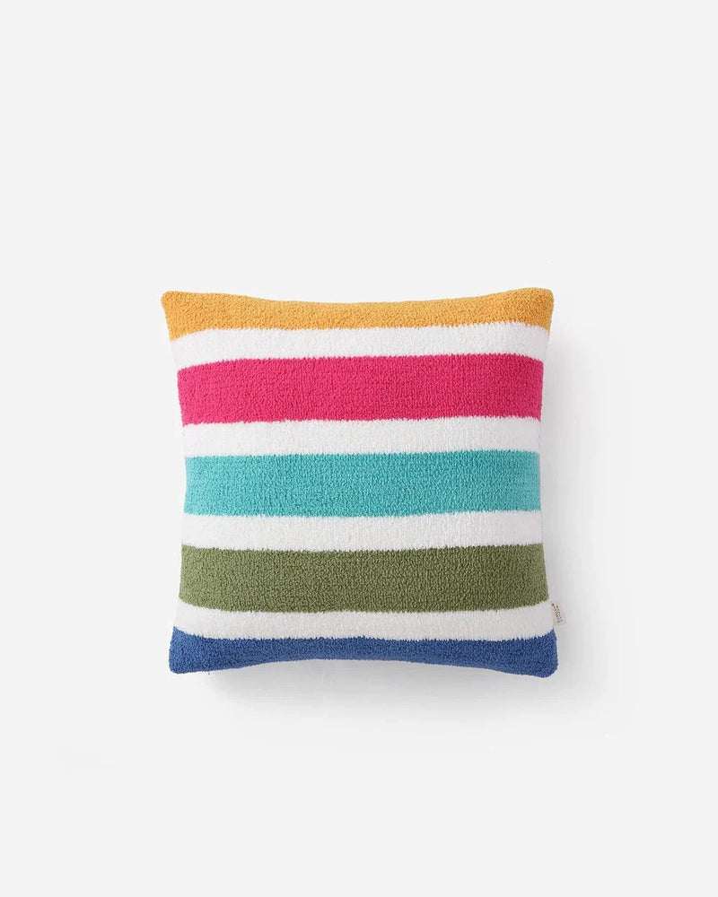 Striped Nautical and Vibrant 20x20 Inches Throw Pillow - The Rug Decor