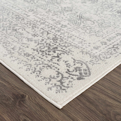 Traditional Beige ang Gray Medium Pile Multi Size Area Rug - The Rug Decor