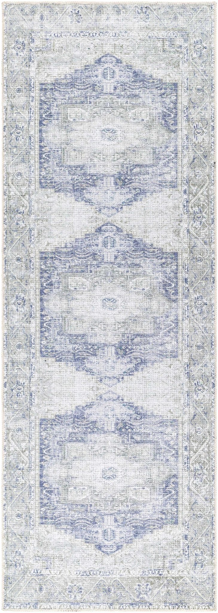 Traditional Design Brown, Violet and Beige Low pile Multi Size Area Rug - The Rug Decor
