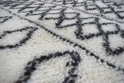 Traditional Hand Made New Zealand Wool 4' X 6' Area Rug |The Rug Decor | TRD172046 - The Rug Decor