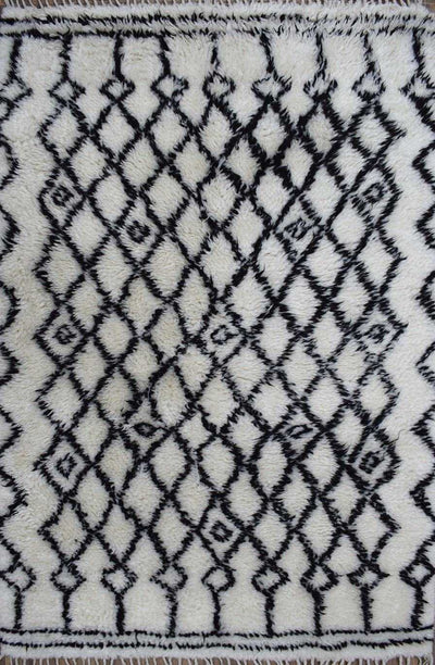 Traditional Hand Made New Zealand Wool 4' X 6' Rug |The Rug Decor | TRD172546 - The Rug Decor