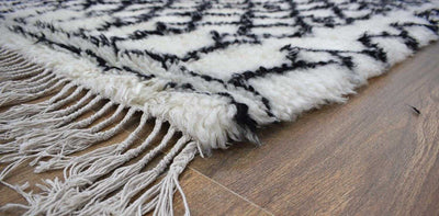 Traditional Hand Made New Zealand Wool 4' X 6' Rug |The Rug Decor | TRD172546 - The Rug Decor