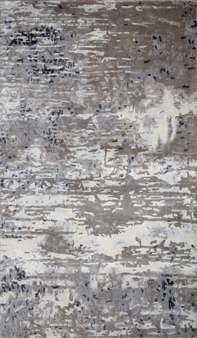 Traditional Handmade fine Wool Viscose 5' x 8' Area Rug | TRD634658 - The Rug Decor