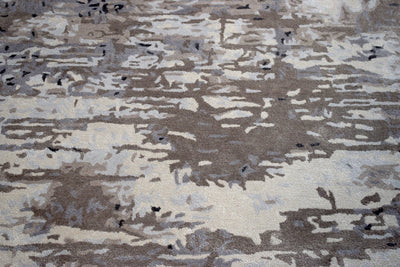 Traditional Handmade fine Wool Viscose 5' x 8' Area Rug | TRD634658 - The Rug Decor
