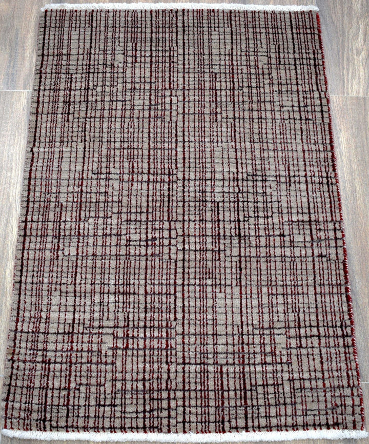 Traditional Handmade Wool & Viscose 2' by 3' Area Rug | TRD140723 - The Rug Decor