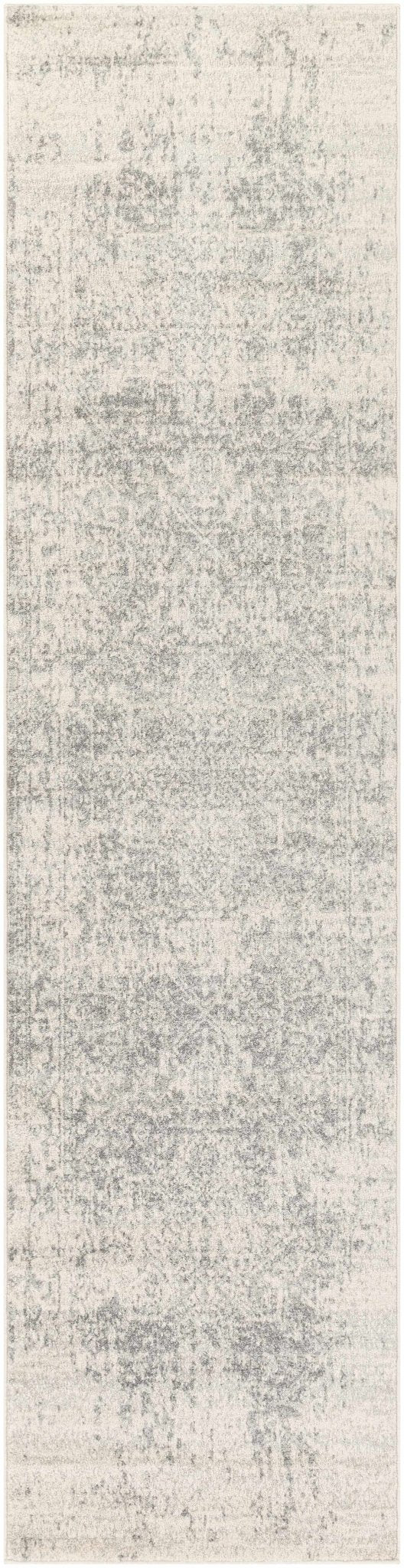 Traditional Heriz Design Gray and Beige Medallion Area Rug - The Rug Decor