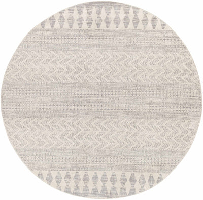 Tribal Look Beige and Charcoal Traditional Geometrical Design Rug - The Rug Decor